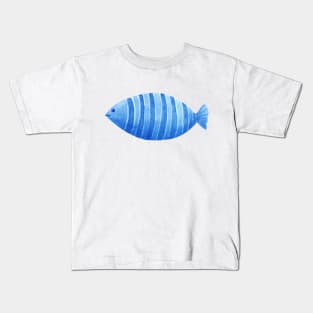 blue fish Kids T-Shirt